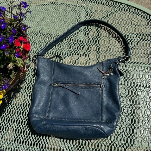 Genuine “The Sak” Bag~Sequoia~Hobo Bag~Indigo (Navy)~No Defects~Clean Lining~BR - Picture 1 of 8